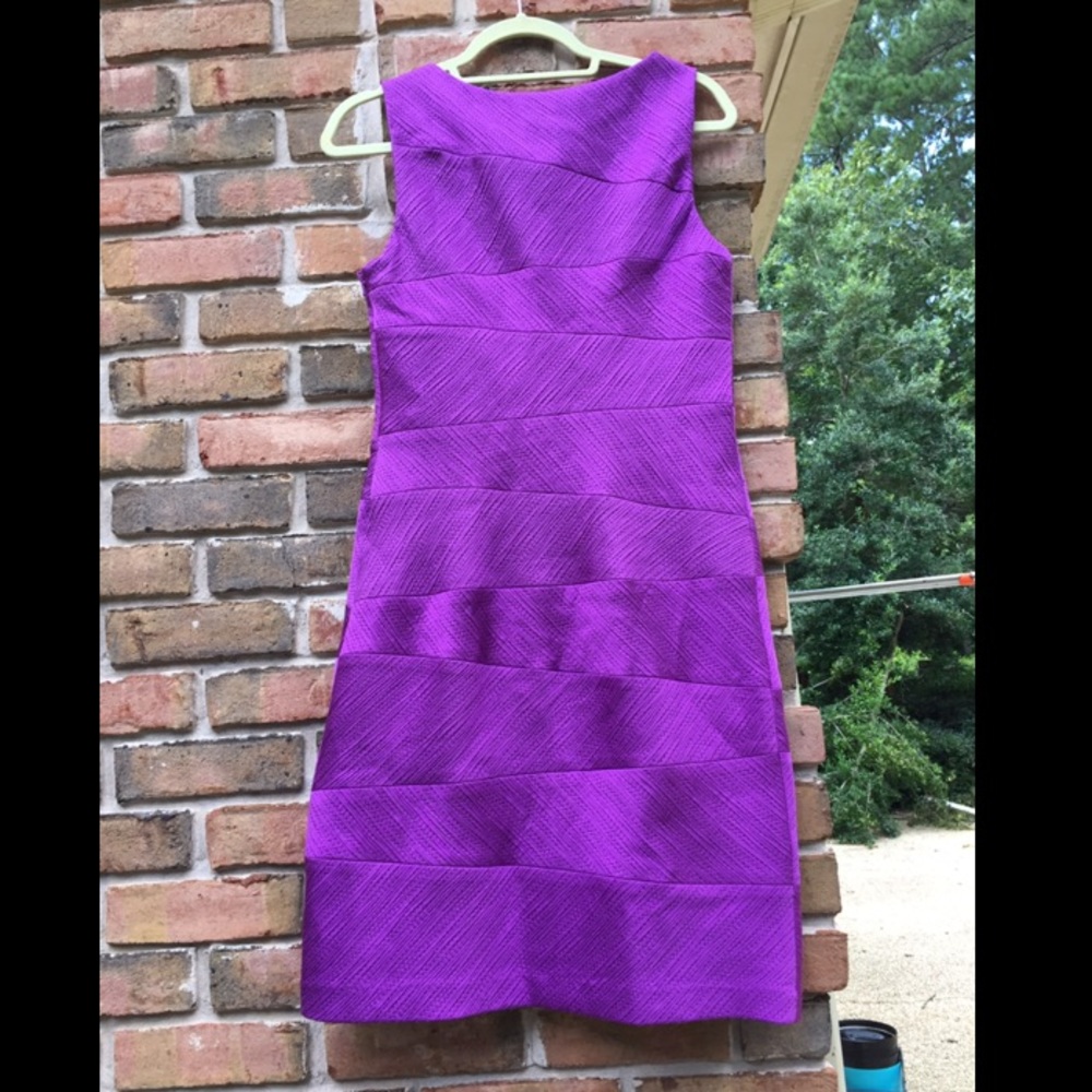 Suzi Chin raspberry dress